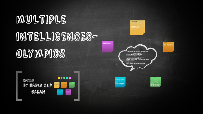 mULTIPLE iNTELLIGENCES by on Prezi