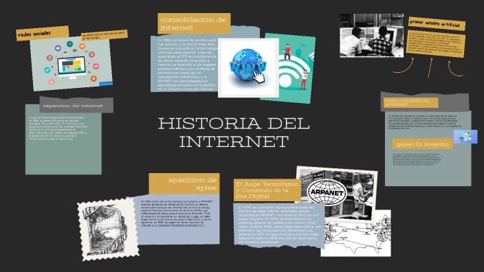 historia del internet by tarea informatica on Prezi