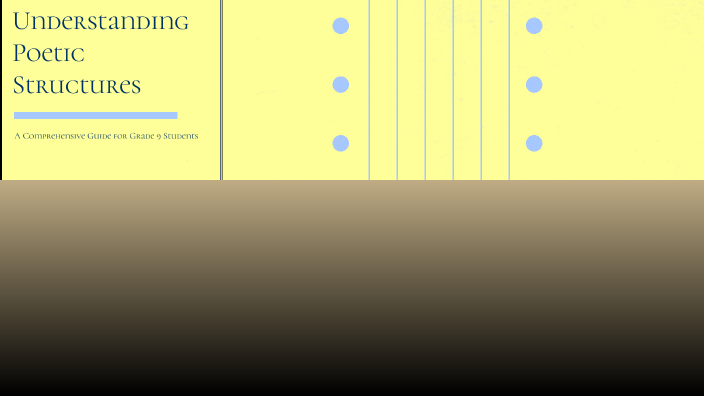Understanding Poetic Structures by Haithem A Mohran on Prezi