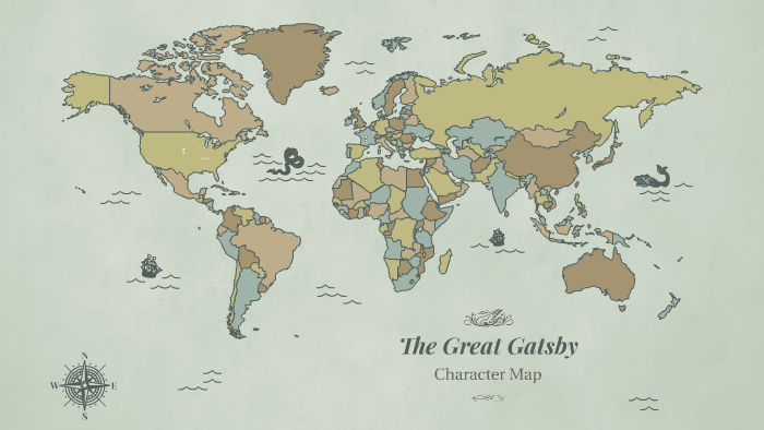 who grew up in north dakota in the great gatsby