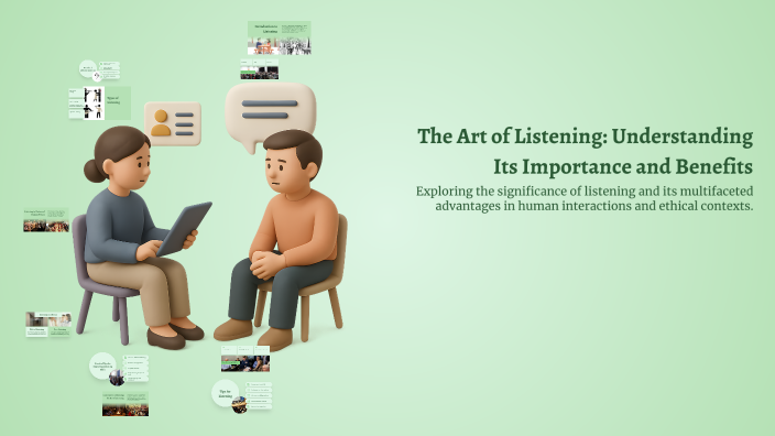The Art of Listening: Understanding Its Importance and Benefits by ...