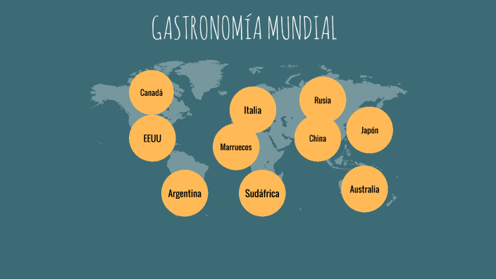 Gastronomía Mundial By Alejandro Sendín Hidalgo On Prezi