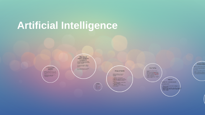 Artificial Intelligence By On Prezi