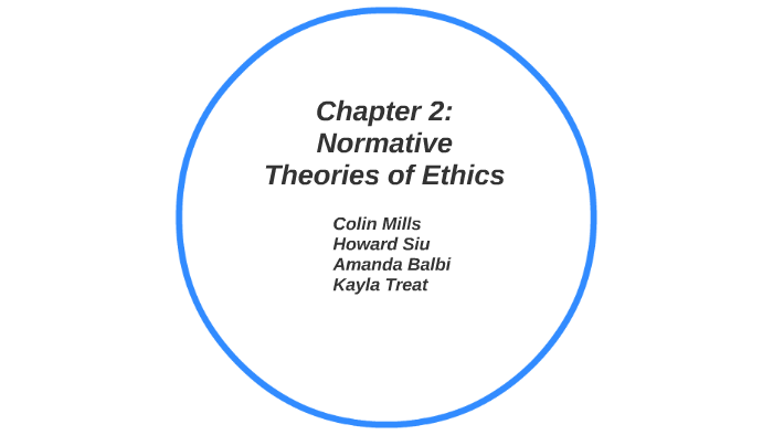 Chapter 2: Normative Theories Of Ethics By Amanda B On Prezi