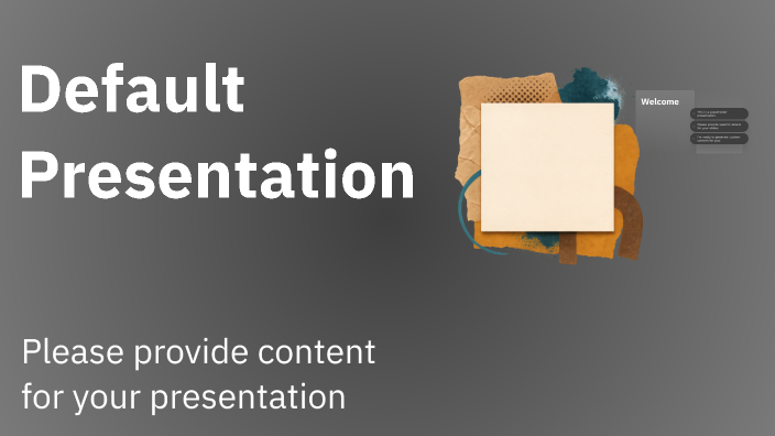 Default Presentation by Barbara Stengaard Pedersen on Prezi
