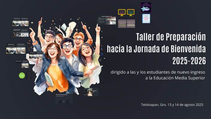 Taller de Preparación para la Jornada de Bienvenida 2025-2026 by Elba ...