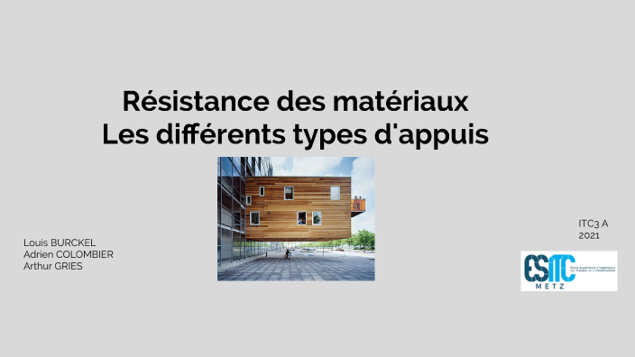RDM - Les appuis by Arthur GRIES on Prezi