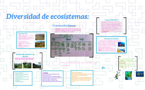 Diversidad de ecosistemas: by Marta Morales