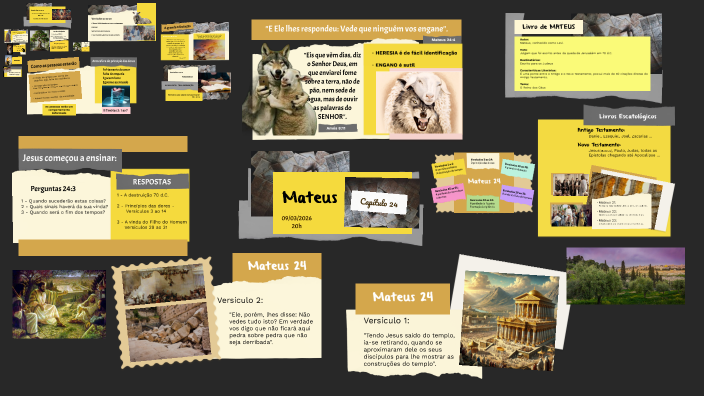 Livro De Mateus Capítulo 24 By Elizeth Pelegrini On Prezi