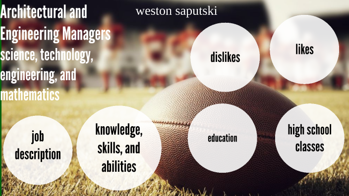 Architectural And Engineering Managers By Weston Saputski