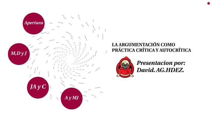 LA ARGUMENTACIÓN COMO PRÁCTICA CRÍTICA Y AUTOCRÍTICA by David aguilar