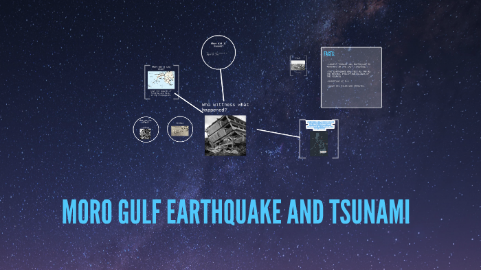 moro gulf earthquake research paper