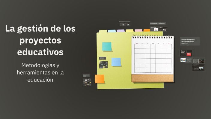 La gestión de los proyectos educativos by Guzman Deli on Prezi