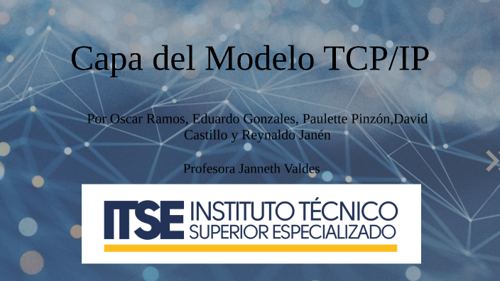 capa del modelo tcp/ip by reynaldo jaen on Prezi
