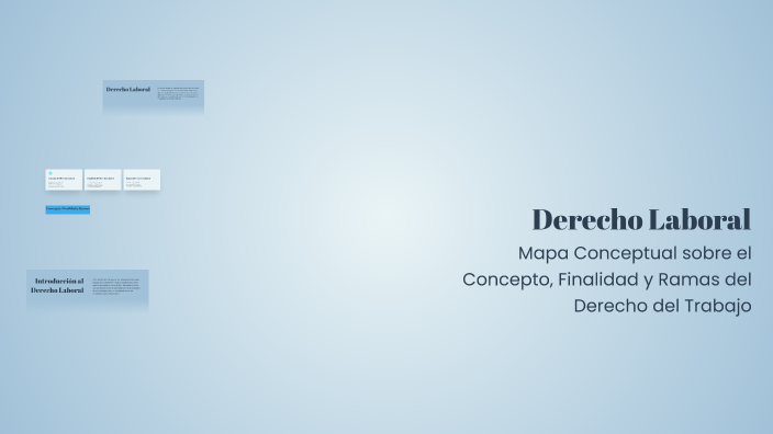 Derecho Laboral by Cristian Segura 4to 2da CS on Prezi