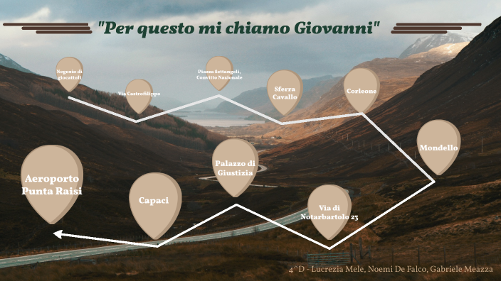 Per Questo Mi Chiamo Giovanni Pdf Per questo mi chiamo Giovanni by on Prezi