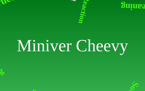 miniver cheevy rhyme scheme