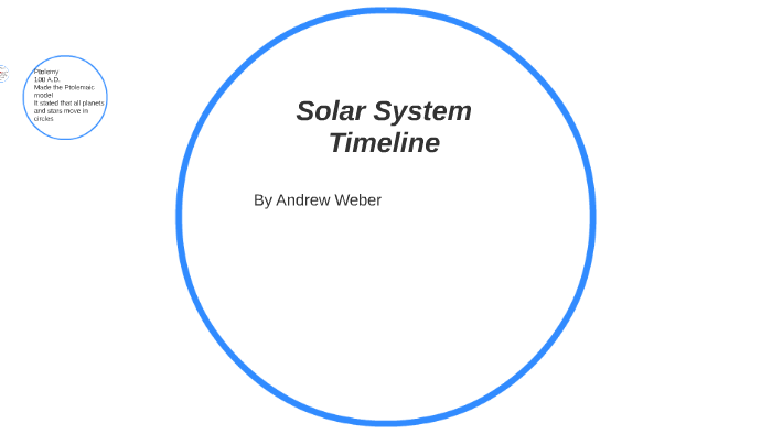 Solar System Timeline By Spider Weber On Prezi Solar System Timeline By Spider Weber On Prezi