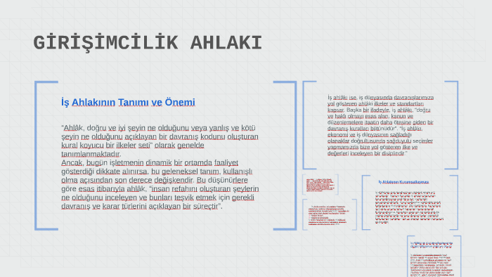 girisimcilik ahlaki by izel hacihaliloglu