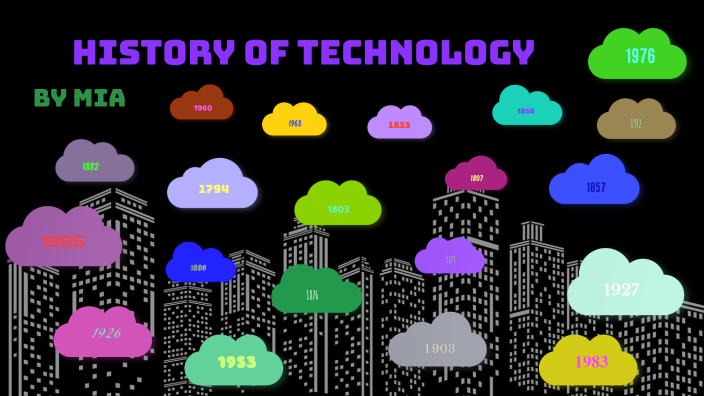 History of Technology by Mia Ivory on Prezi