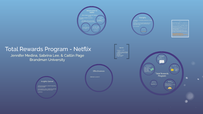 Total Rewards Program - Netflix by on Prezi