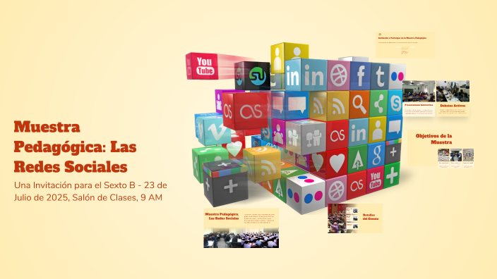 Muestra Pedagógica: Las Redes Sociales by Maria jose Azuara lopez on Prezi
