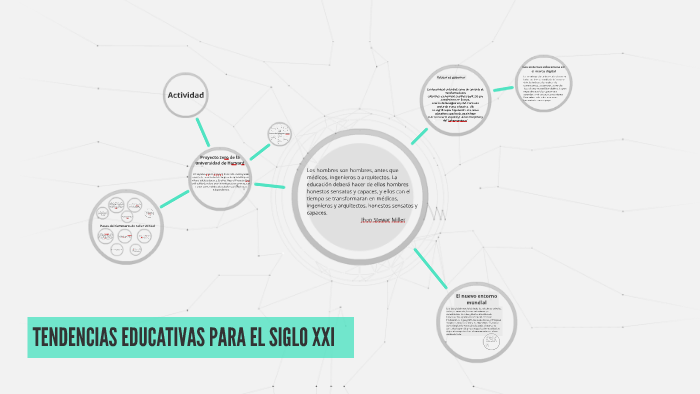 TENDENCIAS EDUCATIVAS PARA EL SIGLO XXI By Gerardo Torres