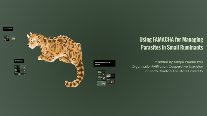 Using FAMACHA for Managing Parasites in Small Ruminants by Sanjok ...
