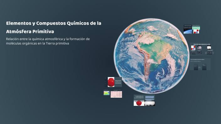 Elementos y Compuestos Químicos de la Atmósfera Primitiva by Hugo ...