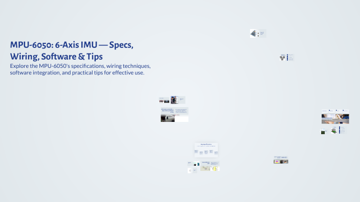 MPU-6050: 6-Axis IMU — Specs, Wiring, Software & Tips by Mazen Jamal on ...