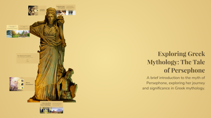 Exploring Greek Mythology: The Tale of Persephone by Vicente Aldecosea ...