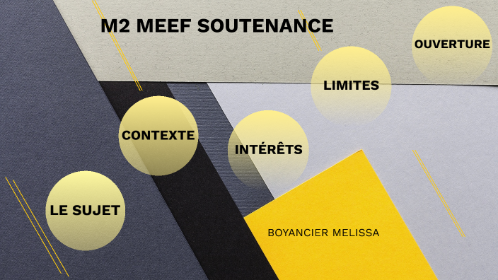 Memoire MEEF by Mélissa Boyancier on Prezi