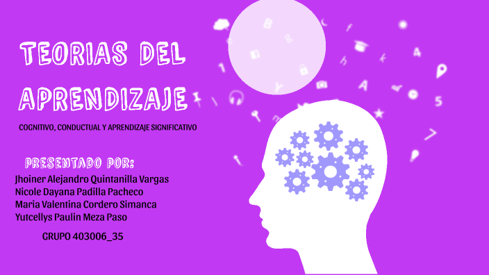 TEORIAS DEL APRENDIZAJE by Maria Valentina Cordero Simanca on Prezi