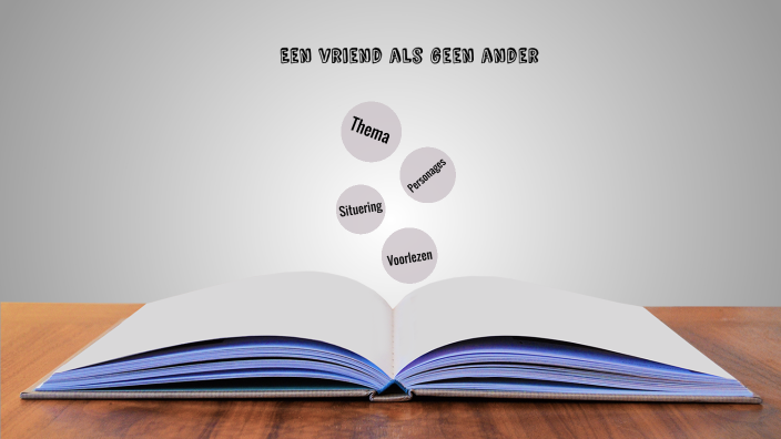 Een vriend als geen ander by Silke platteau on Prezi