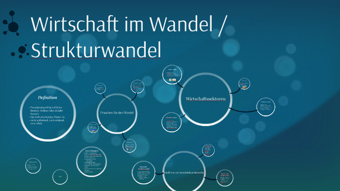 Wirtschaft Im Wandel / Strukturwandel By Cornelius Klitzing On Prezi