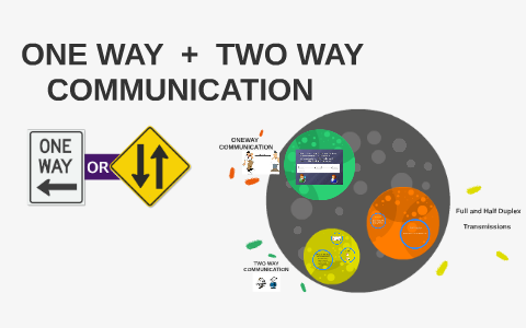 ONE WAY + TWO WAY COMMUNICATION by Kantamas Kannasoot on Prezi