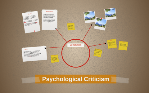 psychological criticism essay