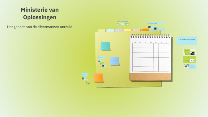 Ministerie van Oplossingen by Florian W on Prezi