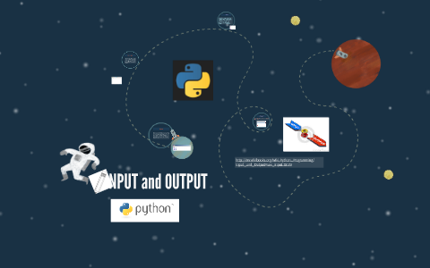 input and output on python by Keng wijittip on Prezi