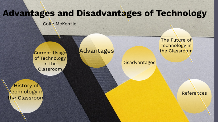 Advantages and Disadvantages of Technology in the Classroom by Colin ...
