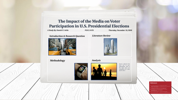 The Impact of the Media on Voter Turnout in U.S. Presidential Elections ...