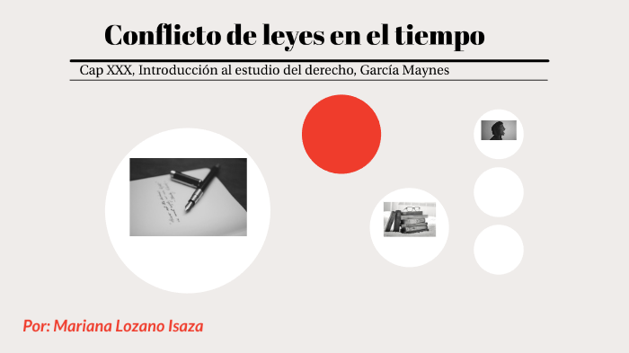 Conflicto de leyes en el tiempo by Mariana Lozano on Prezi