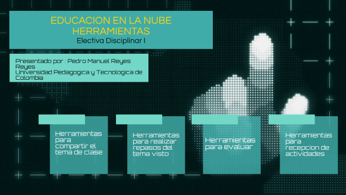 EDUCACION EN LA NUBE HERRAMIENTAS by Manuel REYES on Prezi