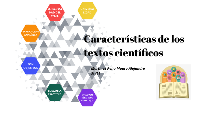 Características de los textos científicos by MARTINEZ PEÑA MAURO