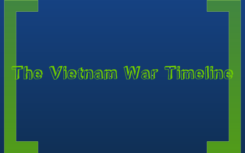 The Vietnam War Timeline By Aaron Brown