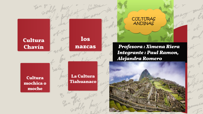 Cuántos Años Estuvieron Presentes Las Culturas Andinas prezi.com