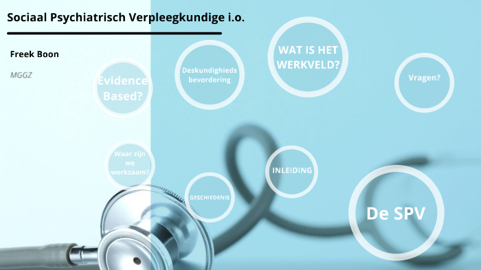 Sociaal Psychiatrisch Verpleegkundige (i.o.) by Freek Boon on Prezi