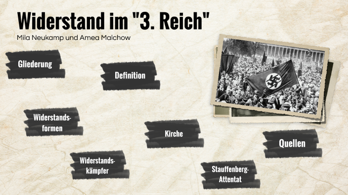 Widerstand im 3. Reich by Ameaa Malchoww on Prezi