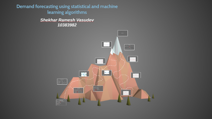 Machine learning algorithms for sales demand forecasting