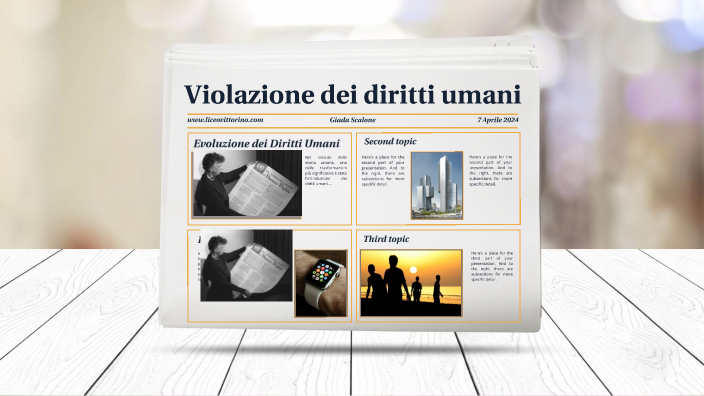 Violazione dei diritti umani by Giada Scalone on Prezi